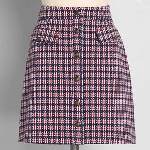 Hot button issue aline skirt modcloth plus size